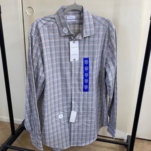 Calvin Klein men button up long sleeve